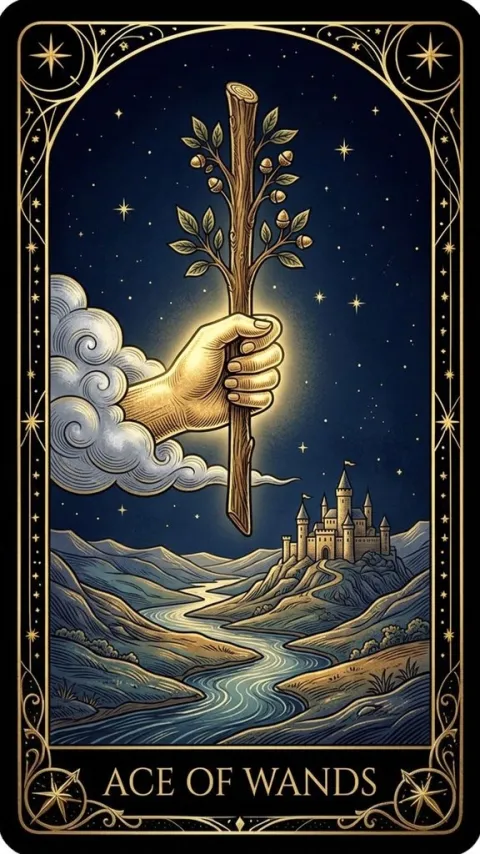 Туз Жезлів (Ace of Wands)
