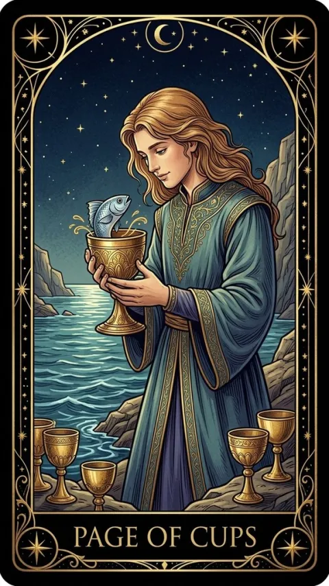 Паж Кубків (Page of Cups)