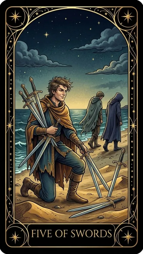 П'ятірка Мечів (Five of Swords)