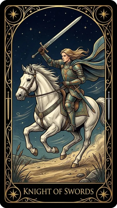 Лицар Мечів (Knight of Swords)